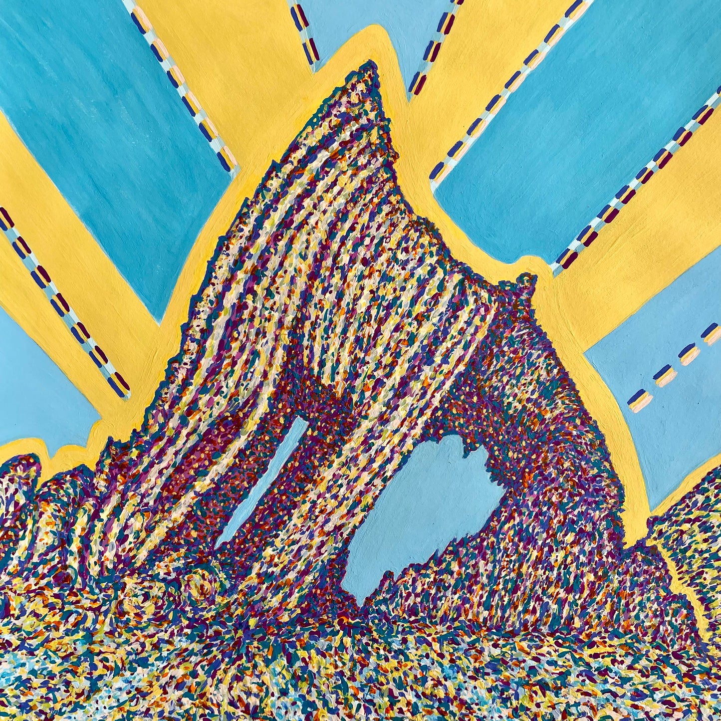 Blackchurch Rock, Devon - Art Print