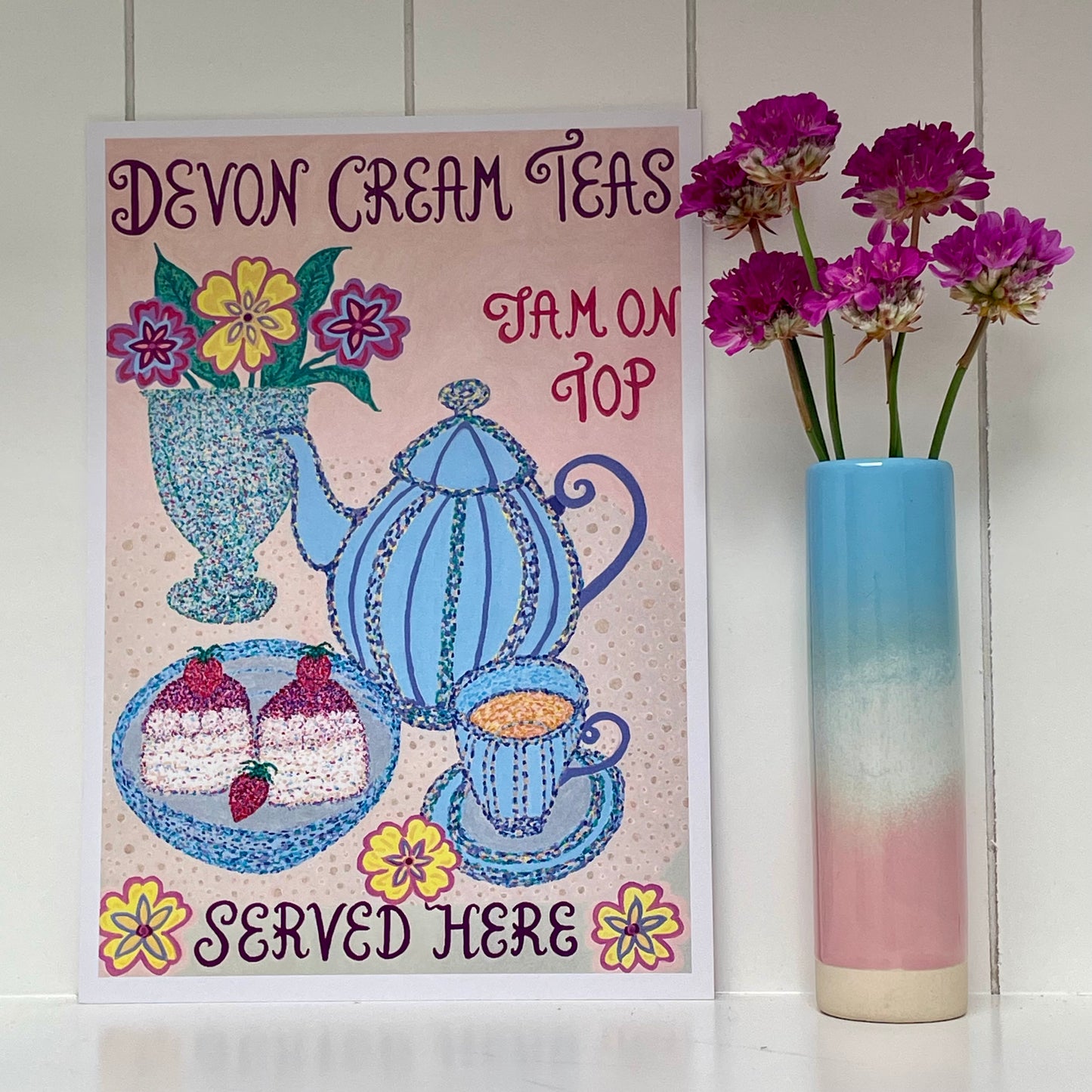 Devon Cream Teas Art