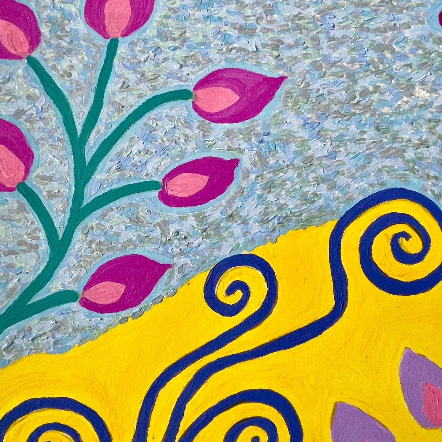 Hillsborough, Ilfracombe, Devon - Art Print of Travel Poster - Close-Up